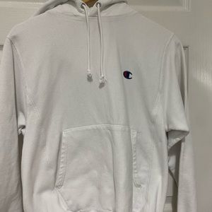 White Champion Hoodie